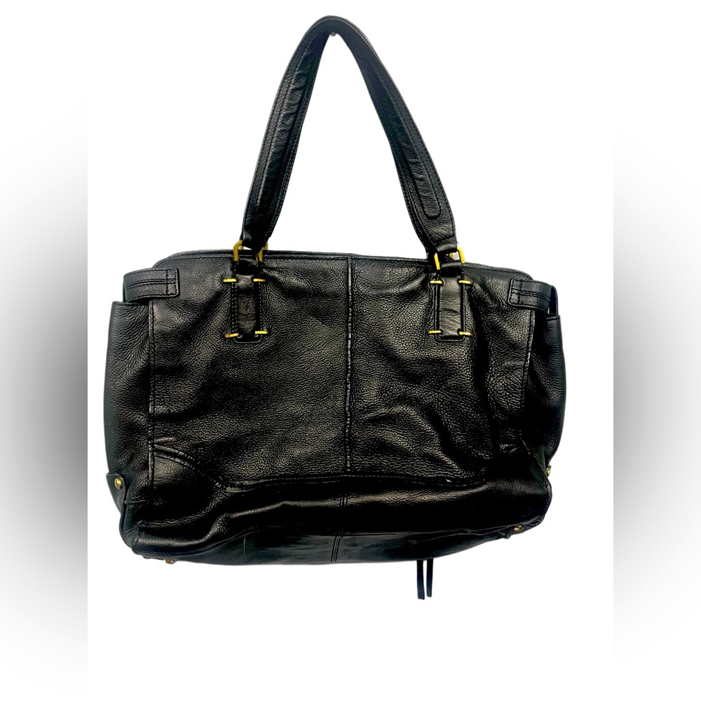 Sleek Black Tote Bag for Everyday Use